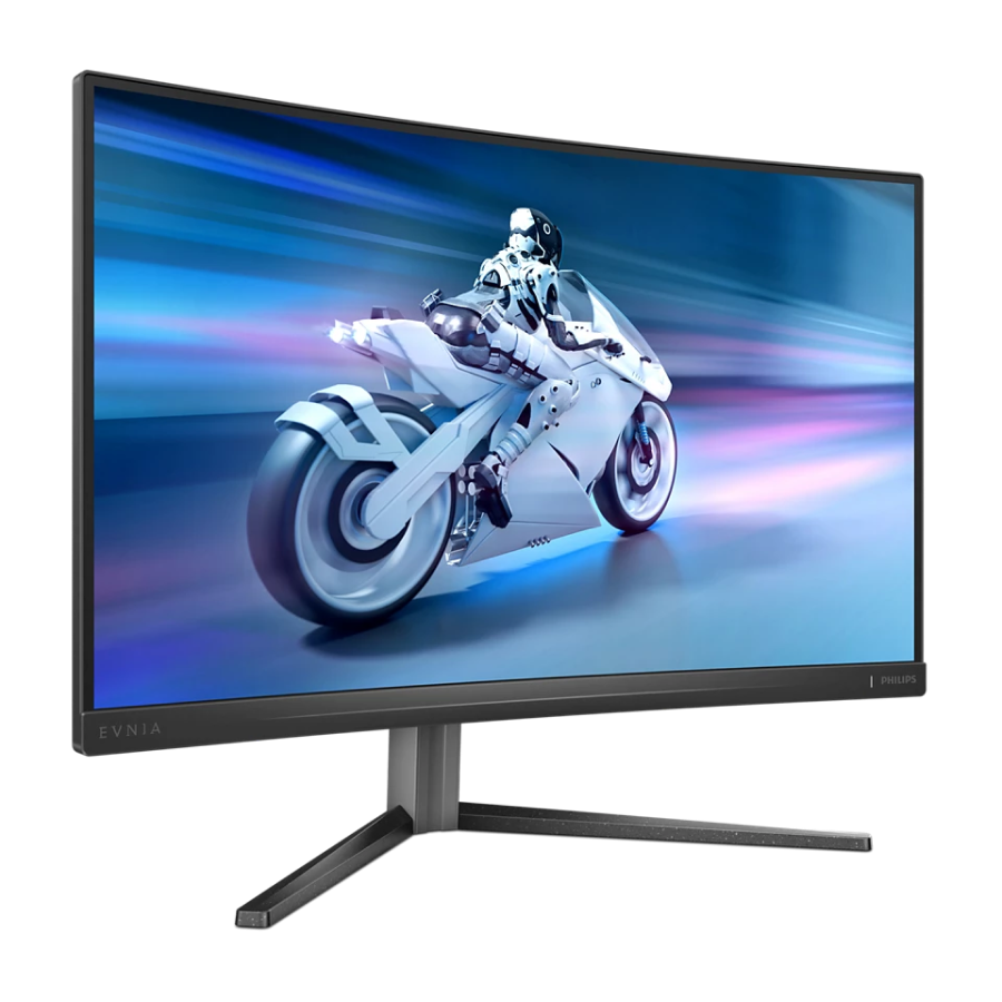 Monitor Curbat Gaming PHILIPS 27" Evnia 27M2C5200W, VA, Full HD, 280Hz, 1ms, HDR10, Negru [4]