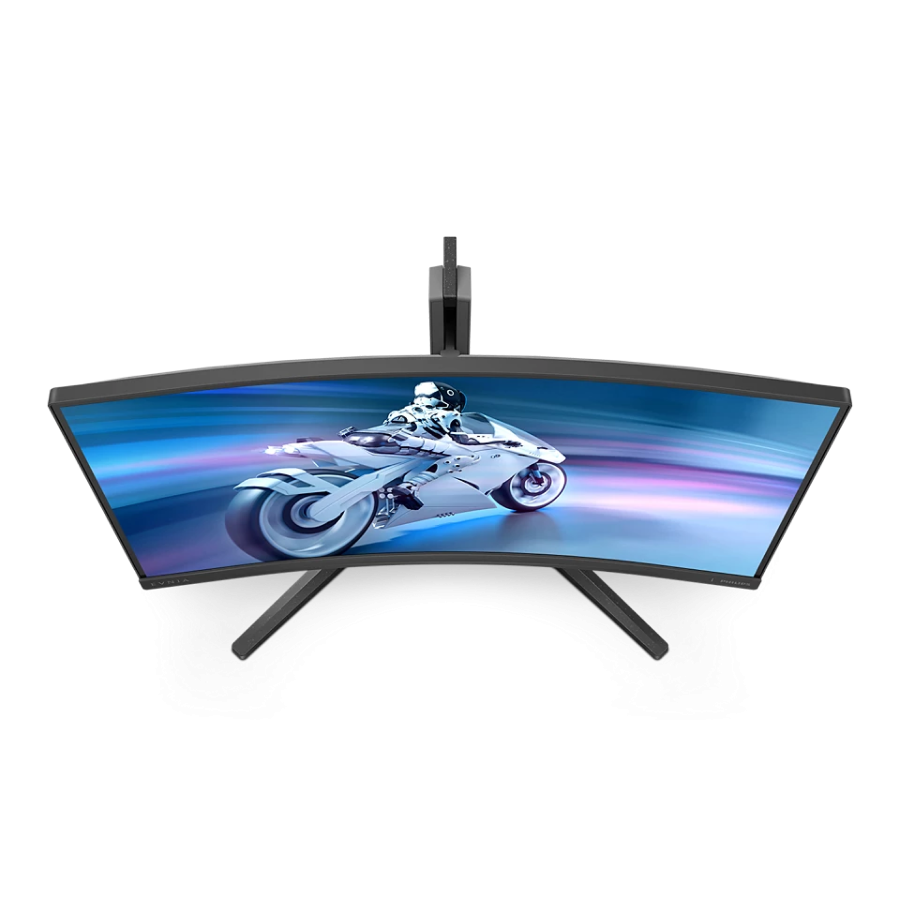 Monitor Curbat Gaming PHILIPS 27" Evnia 27M2C5200W, VA, Full HD, 280Hz, 1ms, HDR10, Negru [8]