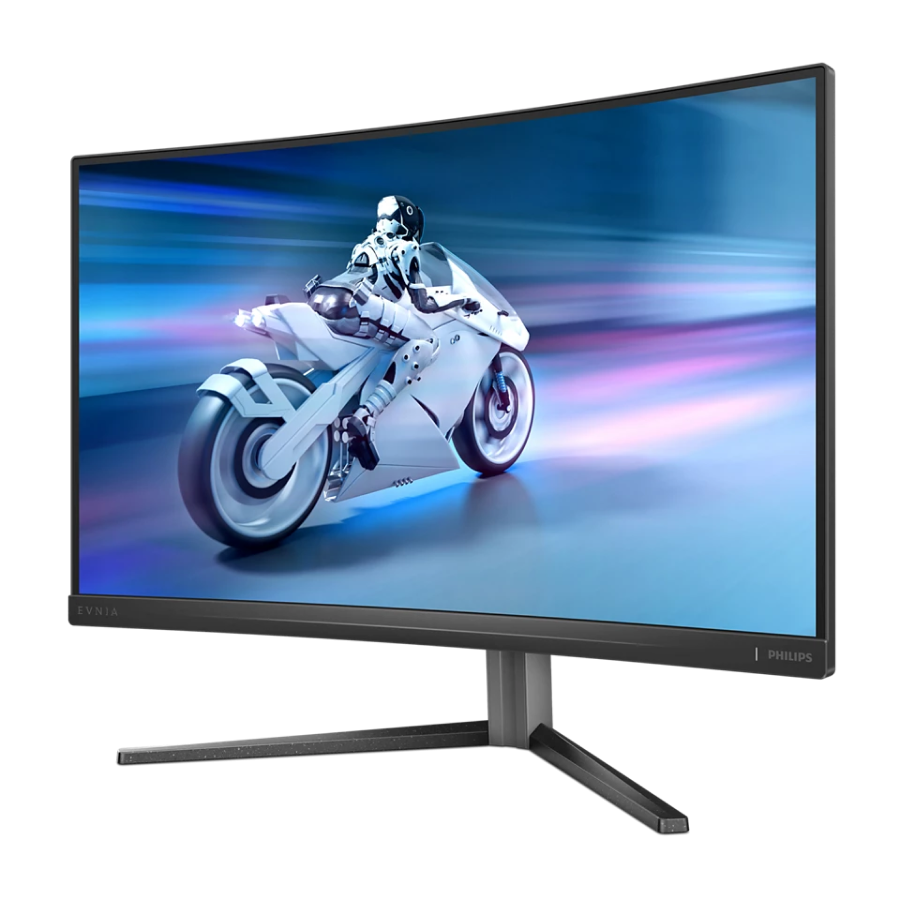 Monitor Curbat Gaming PHILIPS 27" Evnia 27M2C5200W, VA, Full HD, 280Hz, 1ms, HDR10, Negru [7]