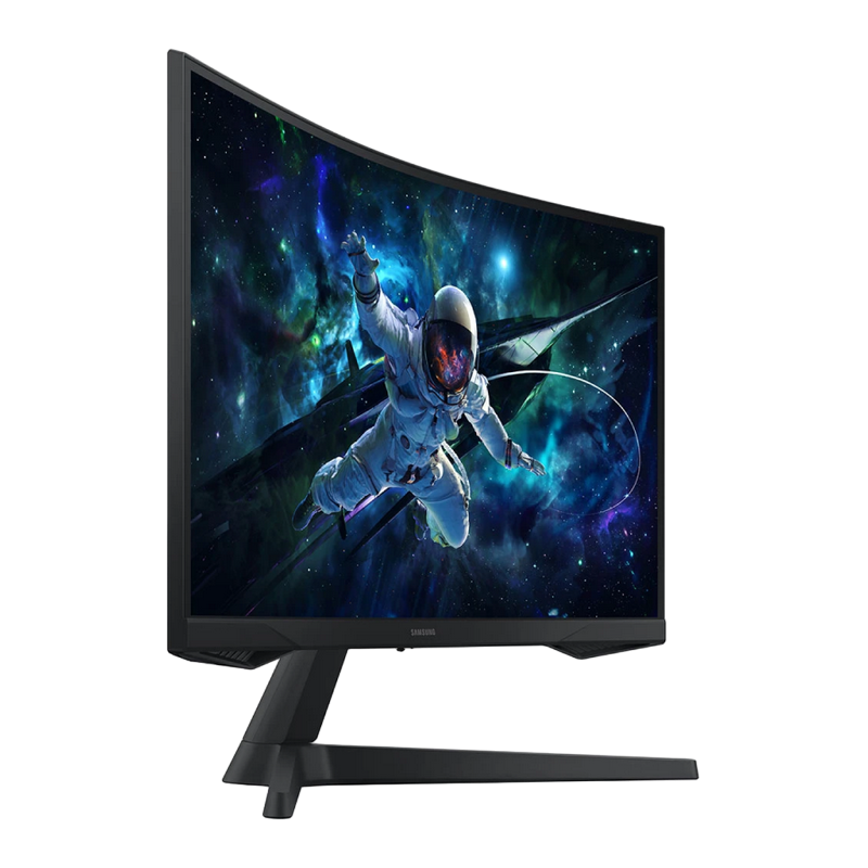 Изогнутый игровой монитор Samsung 27" Odyssey G5 S27CG550E, VA, QHD, 165Гц, 1мс, FreeSync, Черный [3]