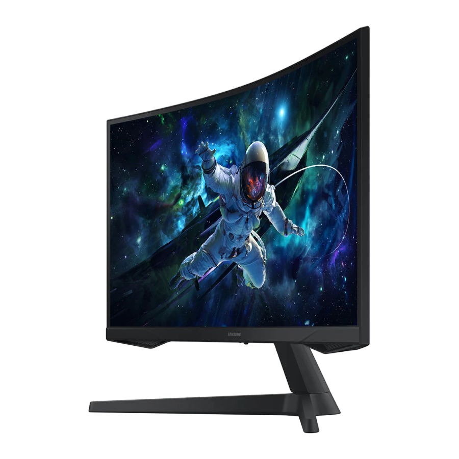 Изогнутый игровой монитор Samsung 27" Odyssey G5 S27CG550E, VA, QHD, 165Гц, 1мс, FreeSync, Черный [14]