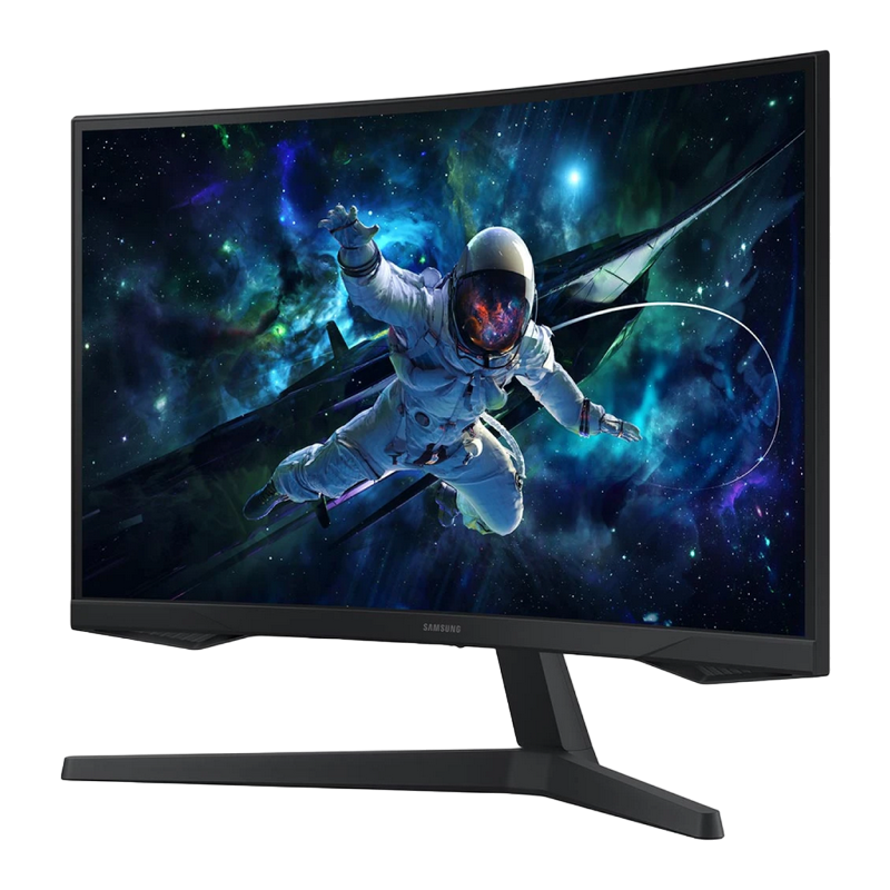 Изогнутый игровой монитор Samsung 27" Odyssey G5 S27CG550E, VA, QHD, 165Гц, 1мс, FreeSync, Черный [6]