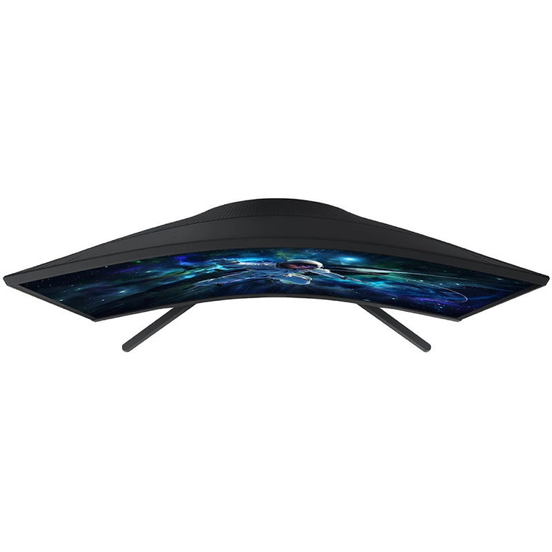 Изогнутый игровой монитор Samsung 27" Odyssey G5 S27CG550E, VA, QHD, 165Гц, 1мс, FreeSync, Черный [11]