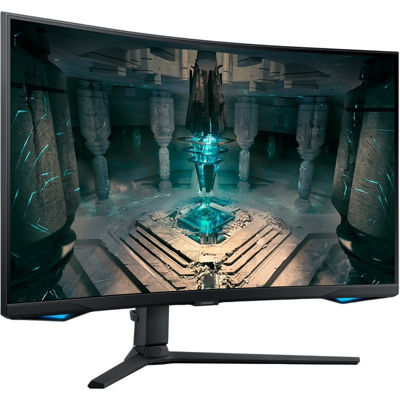 Изогнутый игровой монитор Samsung 31.5" Odyssey G65B, VA, QHD, 240Гц, 1мс, FreeSync, Pivot [12]