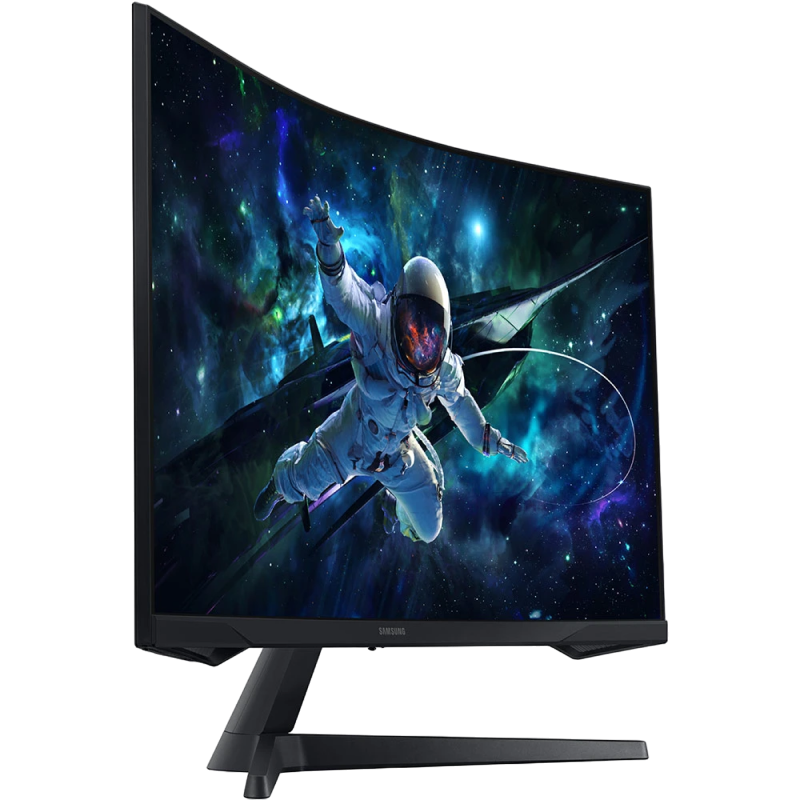 Изогнутый игровой монитор Samsung 31.5" Odyssey S32CG55, VA, QHD, 165Гц, HDR10, 1мс, FreeSync [10]