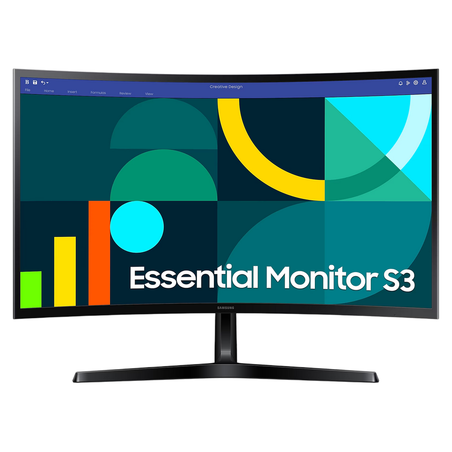 Monitor Curbat Samsung 27" Essential S27D366G, VA, Full HD, 100Hz, 4ms, Negru [1]
