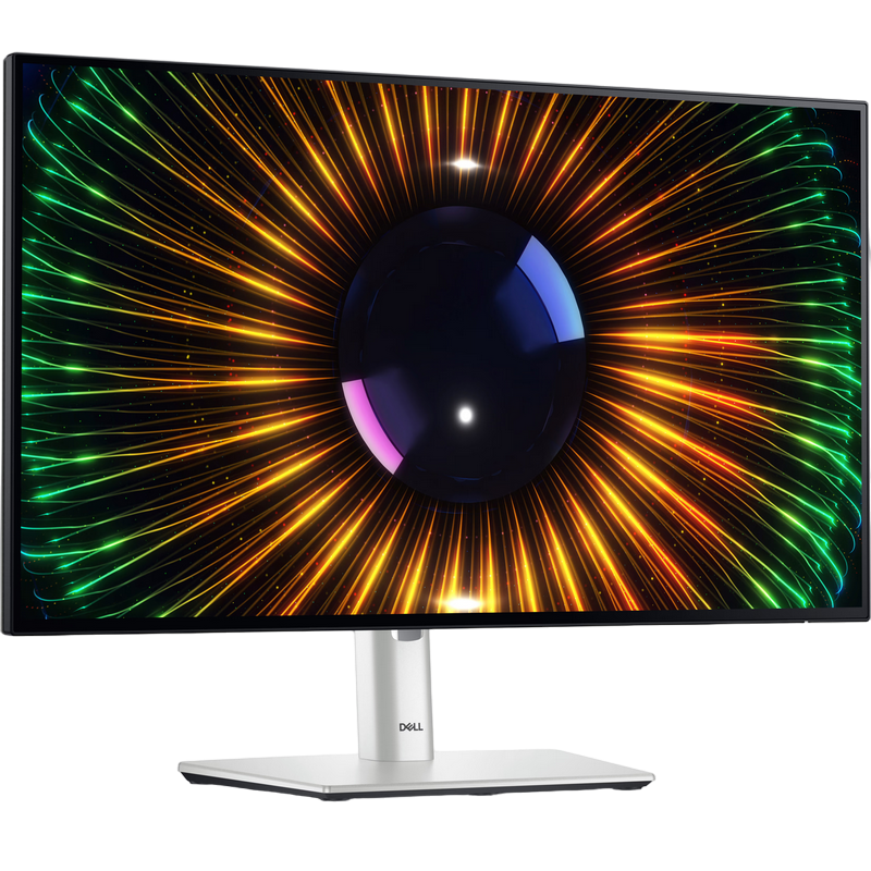 Monitor DELL 23.8" UltraSharp U2424H, IPS, Full HD, 120Hz, USB-C, Pivot, Argintiu [3]
