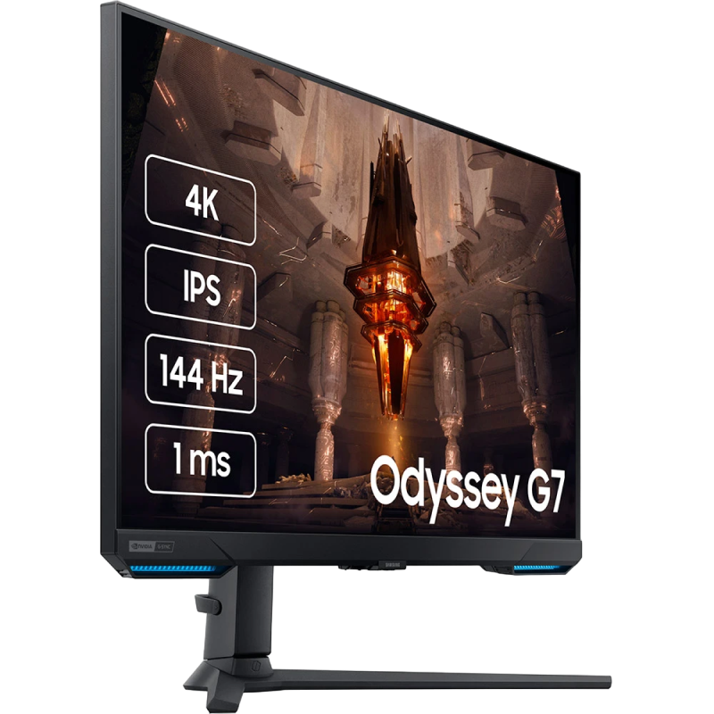 4K игровой монитор Samsung 31.5" Odyssey S32BG700, IPS, UHD, 144Гц, G-Sync/FreeSync, Черный [8]