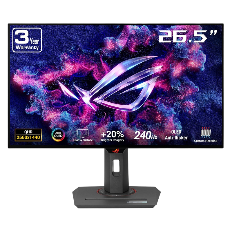 Игровой монитор ASUS 27" ROG Strix XG27AQMR, IPS, QHD, 300Гц, 1мс, HDR10, G-Sync/FreeSync [1]