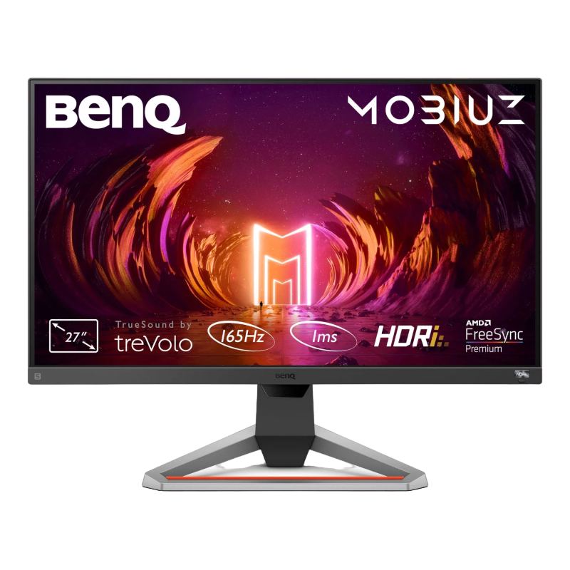 Monitor Gaming BenQ 27" Mobiuz EX2710S, IPS, Full HD, 165Hz, 1ms, FreeSync, HDR, Boxe, Negru [13]