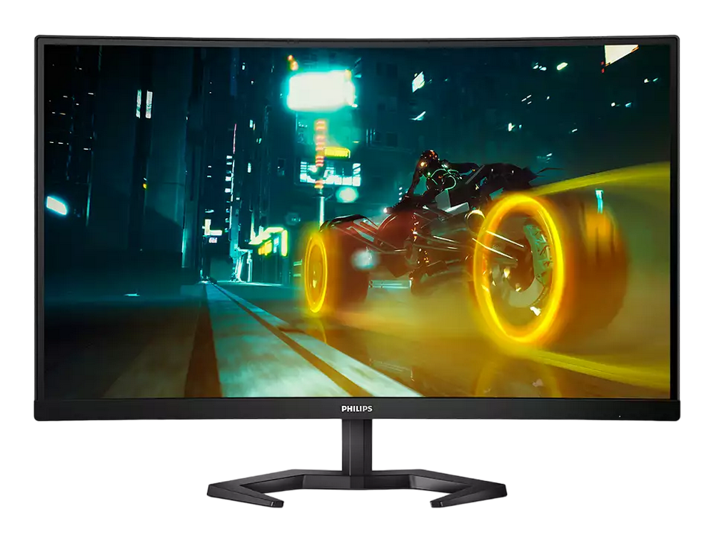 Monitor Gaming Curbat PHILIPS 27" 27M1C3200VL, VA, Full HD, 165Hz, 1ms, Negru [1]