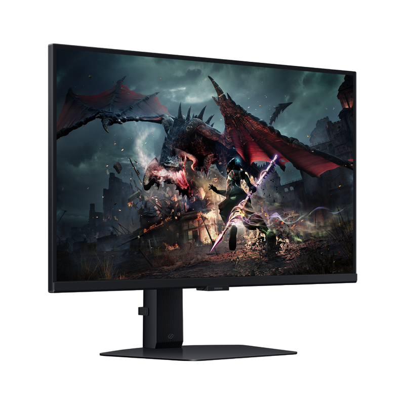 Monitor Gaming Samsung 27" Odyssey G5 S27DG502E, IPS, QHD, 180Hz, 1ms, HDR400, FreeSync, Pivot [8]
