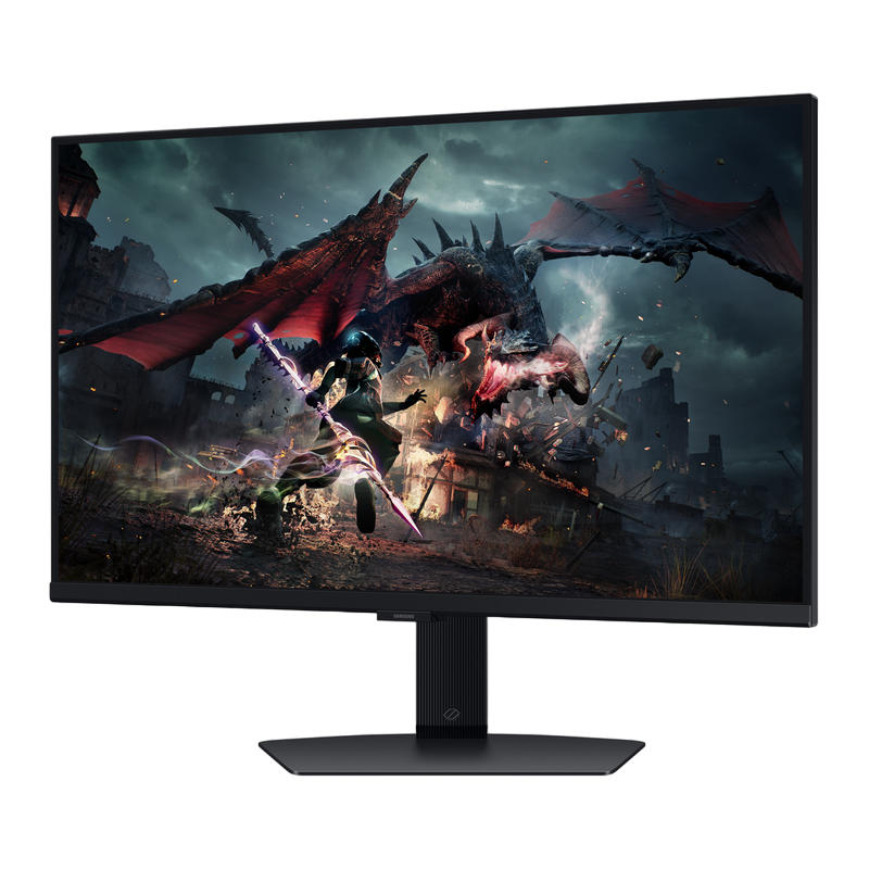 Monitor Gaming Samsung 27" Odyssey G5 S27DG502E, IPS, QHD, 180Hz, 1ms, HDR400, FreeSync, Pivot [14]