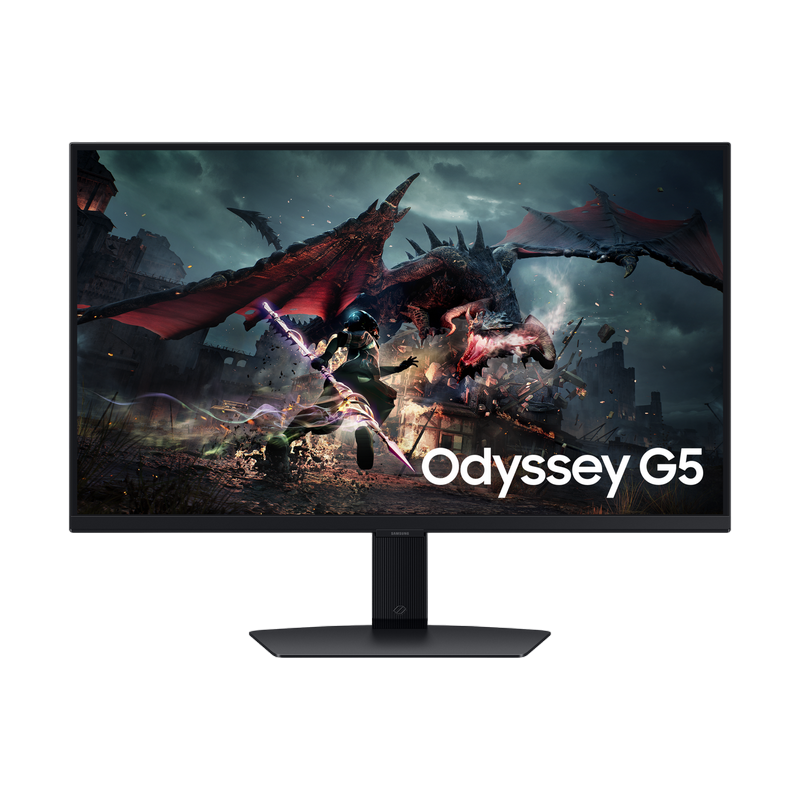 Monitor Gaming Samsung 27" Odyssey G5 S27DG502E, IPS, QHD, 180Hz, 1ms, HDR400, FreeSync, Pivot [20]