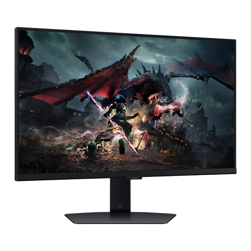 Monitor Gaming Samsung 27" Odyssey G5 S27DG502E, IPS, QHD, 180Hz, 1ms, HDR400, FreeSync, Pivot [15]