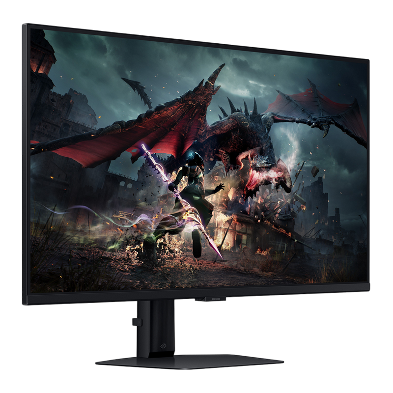 Monitor Gaming Samsung 31.5" Odyssey G5 S32DG500, IPS, QHD, 180Hz, 1ms, FreeSync, Pivot [3]