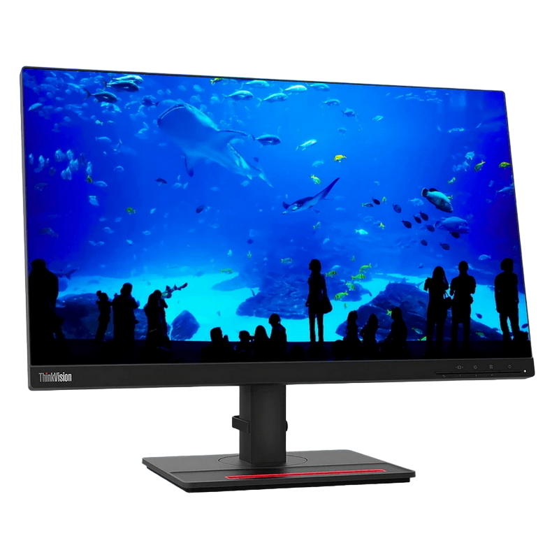 Monitor LENOVO 23.0" ThinkVision T23i-20, IPS, Full HD, 60Hz, Pivot, Negru [8]