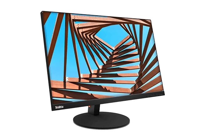 Monitor LENOVO 25" ThinkVision T25D-10, IPS, 1920x1200, 75Hz, Pivot, Negru [11]