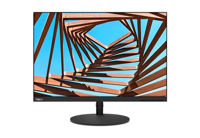 Monitor LENOVO 25" ThinkVision T25D-10, IPS, 1920x1200, 75Hz, Pivot, Negru [2]