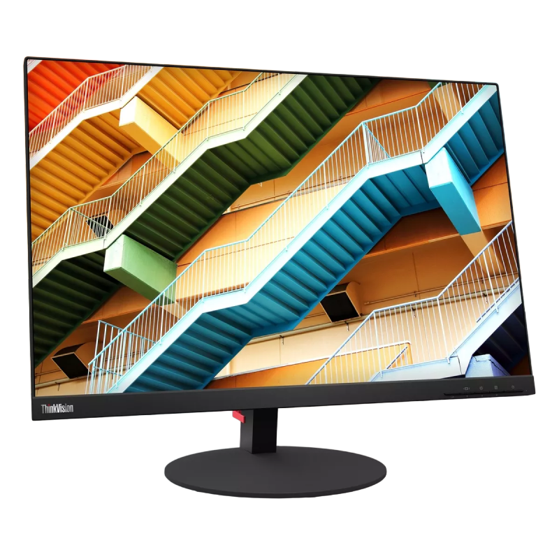 Monitor LENOVO 25" ThinkVision T25D-10, IPS, 1920x1200, 75Hz, Pivot, Negru [10]