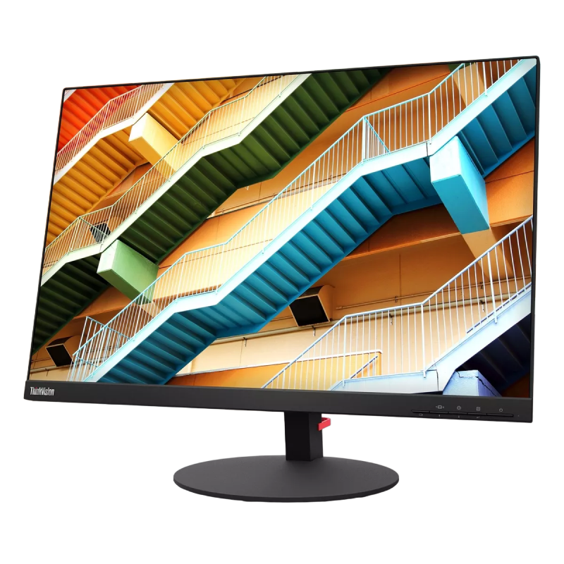 Monitor LENOVO 25" ThinkVision T25D-10, IPS, 1920x1200, 75Hz, Pivot, Negru [14]