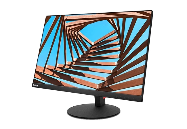 Monitor LENOVO 25" ThinkVision T25D-10, IPS, 1920x1200, 75Hz, Pivot, Negru [4]