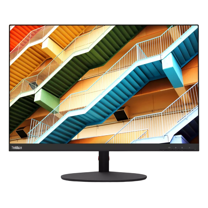 Monitor LENOVO 25" ThinkVision T25D-10, IPS, 1920x1200, 75Hz, Pivot, Negru [1]