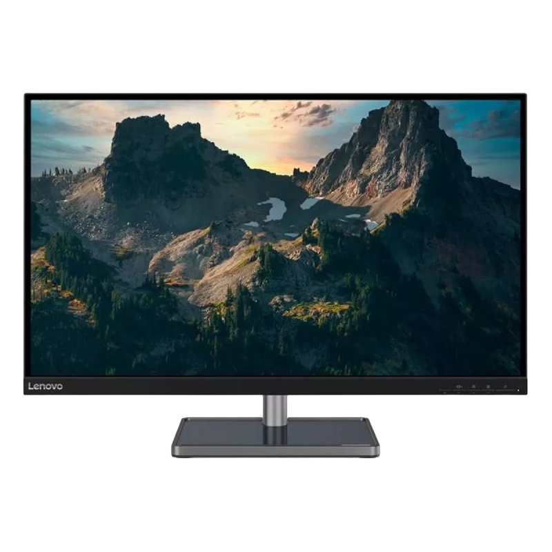 Монитор LENOVO 27" L27q-38, VA, QHD, 75Гц, 4мс, с динамиками, Pivot, Черный [1]