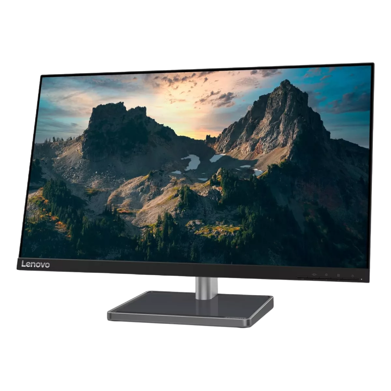 Монитор LENOVO 27" L27q-38, VA, QHD, 75Гц, 4мс, с динамиками, Pivot, Черный [10]