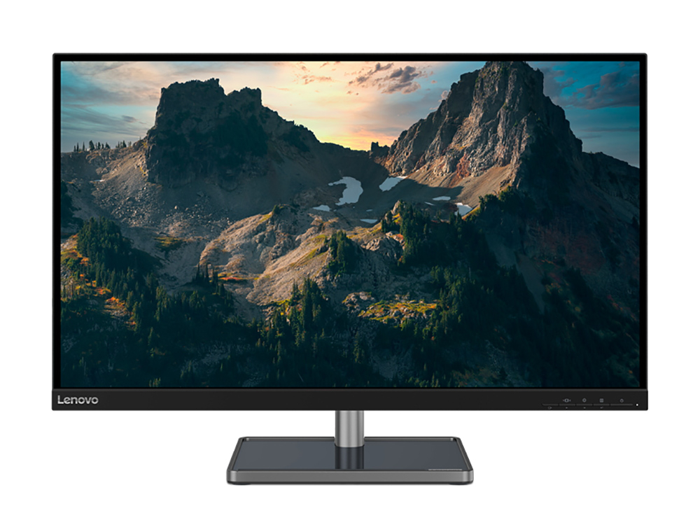 Монитор LENOVO 27" L27q-38, VA, QHD, 75Гц, 4мс, с динамиками, Pivot, Черный [8]