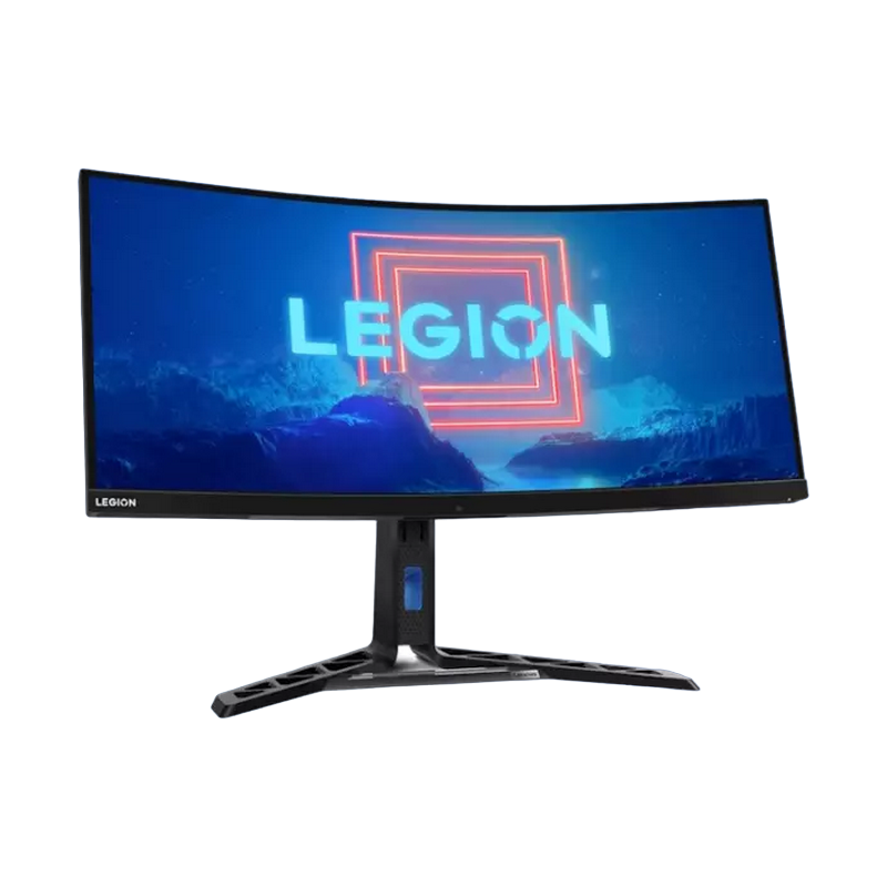 Игровой монитор LENOVO 34" Y34wz-30, MiniLED, 165Гц, 1мс, HDR, FreeSync, с динамиками, Черный [2]