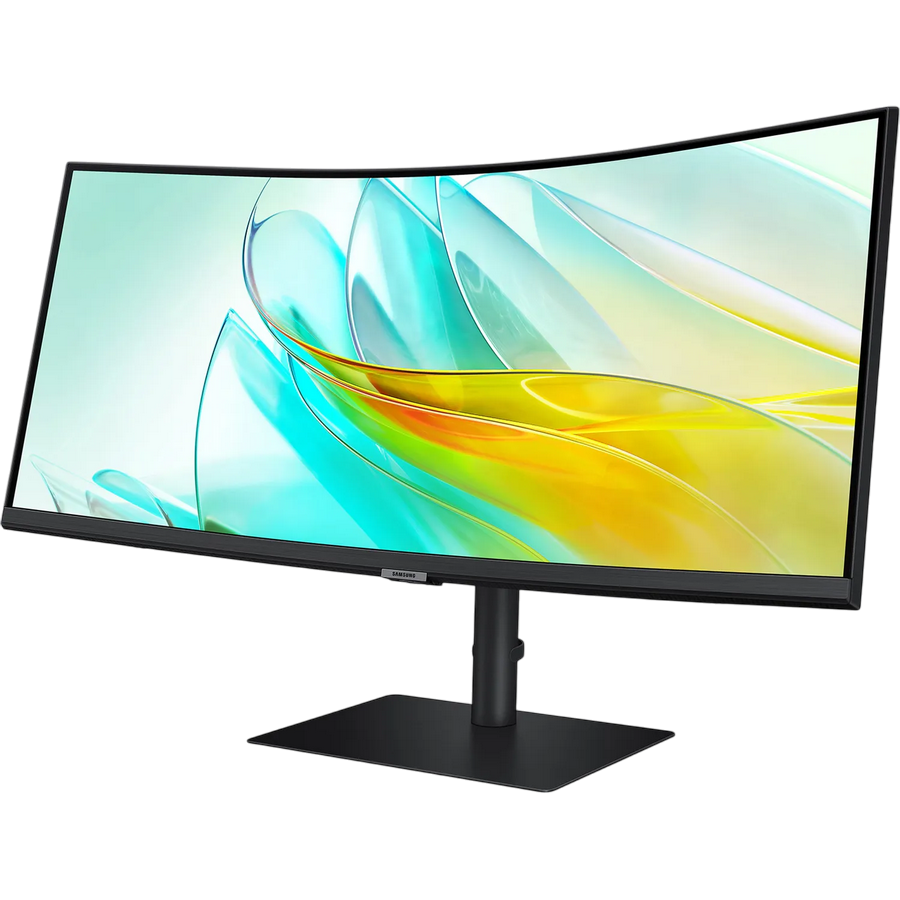 Монитор Samsung 34" ViewFinity S34C650V, Curved VA, 100Гц, с веб-камерой, LAN, Черный [6]