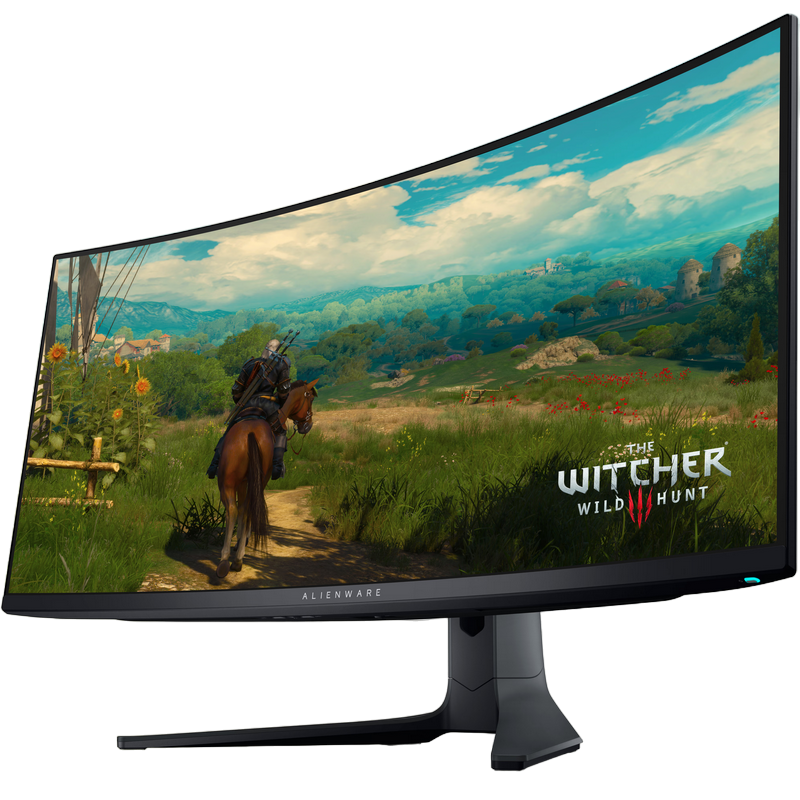 Monitor OLED Gaming DELL 34" Alienware AW3423DWF, Curved, 165Hz, 0.1ms, HDR400, Negru [6]