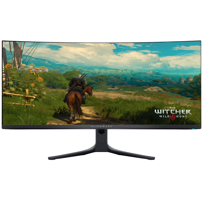Monitor OLED Gaming DELL 34" Alienware AW3423DWF, Curved, 165Hz, 0.1ms, HDR400, Negru [1]