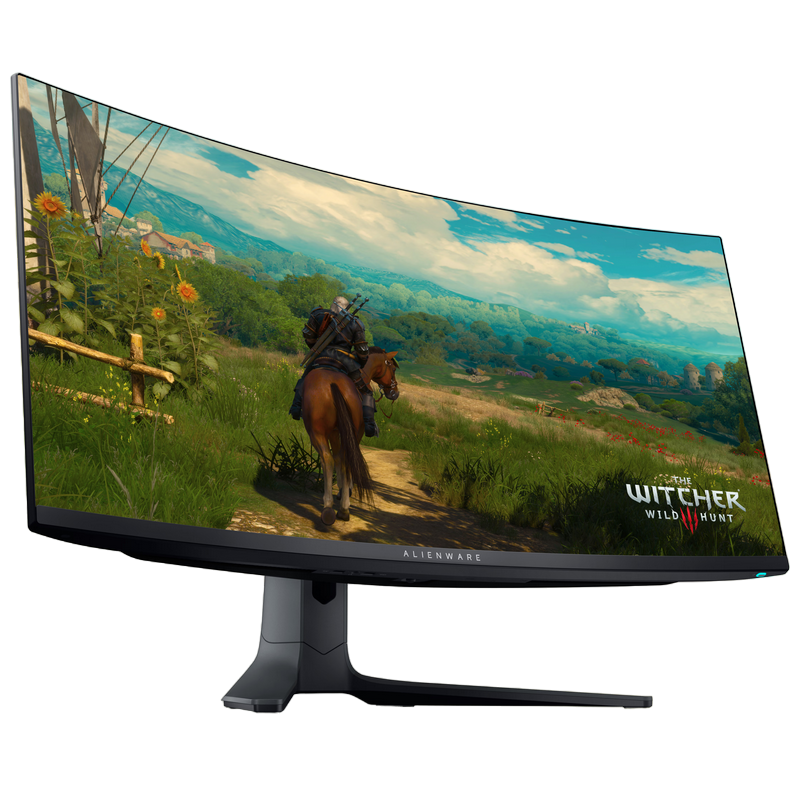 Monitor OLED Gaming DELL 34" Alienware AW3423DWF, Curved, 165Hz, 0.1ms, HDR400, Negru [4]
