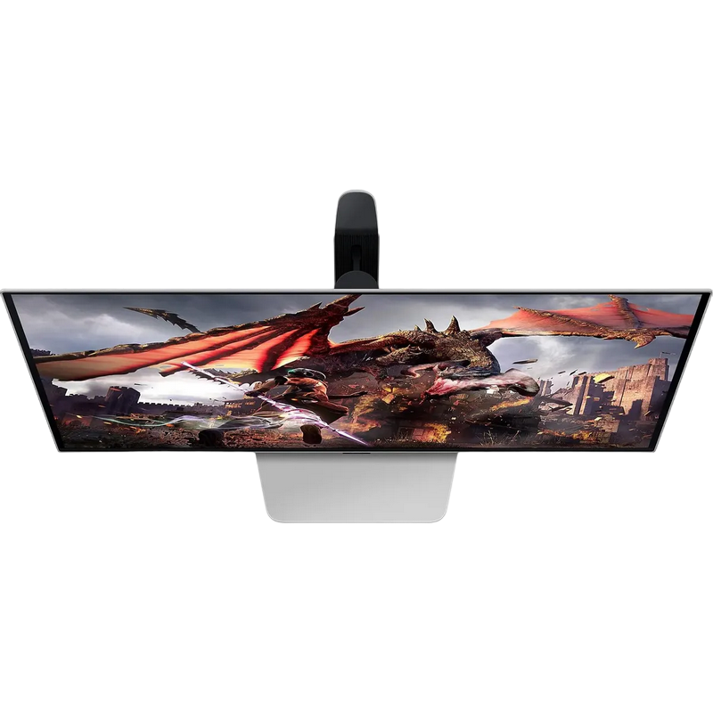 Monitor OLED Gaming Samsung 31.5" Odyssey G8 S32DG800, 4K, 240Hz, 0.03ms, G-Sync/FreeSync, Silver [15]
