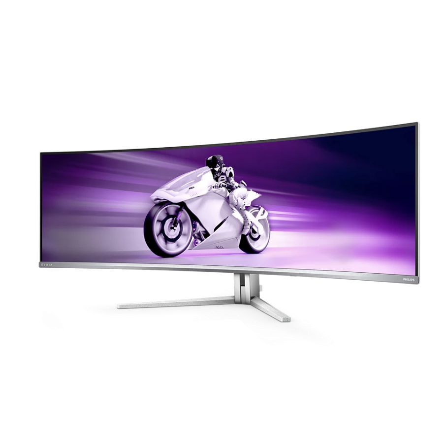 OLED игровой монитор PHILIPS 49" Evnia 49M2C8900, QD-OLED, 5120x1440, 240Гц, HDR, Белый [8]