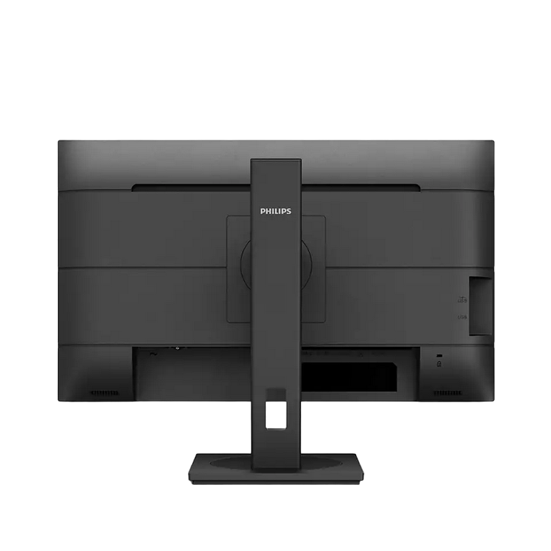 Монитор PHILIPS 23.8" 246B1, IPS, QHD 2560x1440, 75Гц, LAN, USB-C, с динамиками, Pivot, Черный [3]
