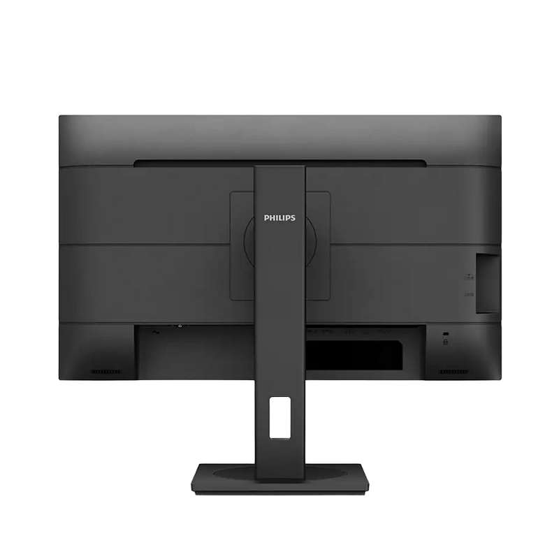 Монитор PHILIPS 23.8" 246B1, IPS, QHD 2560x1440, 75Гц, LAN, USB-C, с динамиками, Pivot, Черный [2]