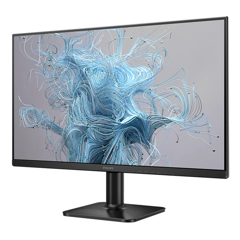 Monitor PHILIPS 23.8" 24E2N1100LB, VA, Full HD, 100Hz, 1ms, AdaptiveSync, Negru [3]