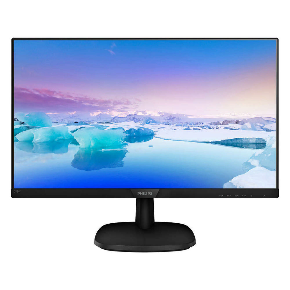 Monitor PHILIPS 27" 273V7QDSB, IPS, Full HD, 75Hz, 5ms, DVI+HDMI, Negru [8]