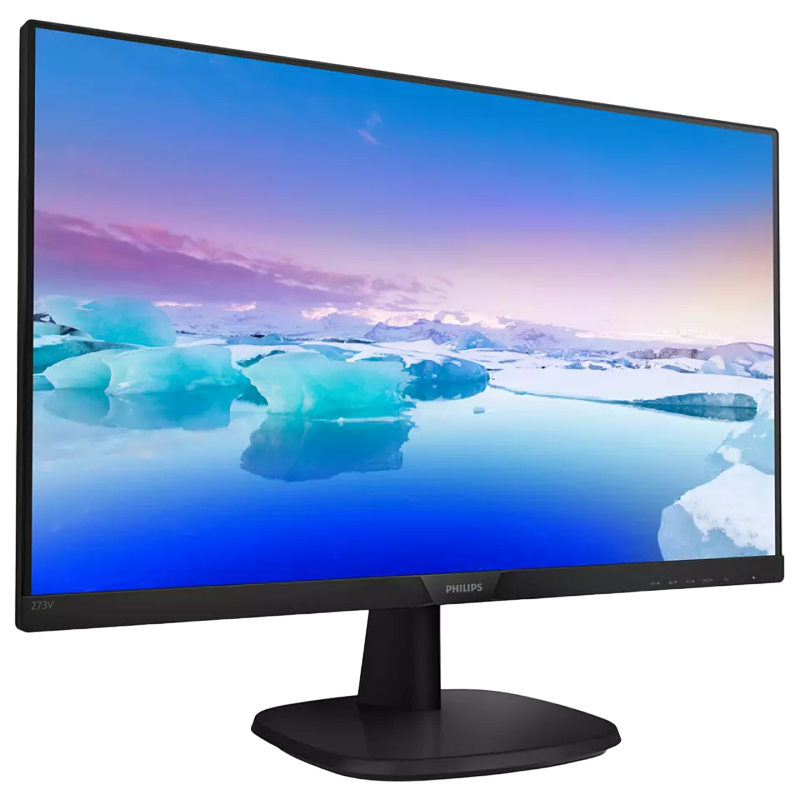 Монитор PHILIPS 27" 273V7QJAB, IPS, Full HD, 75Гц, 5мс, с динамиками, HDMI+DP, Черный [7]