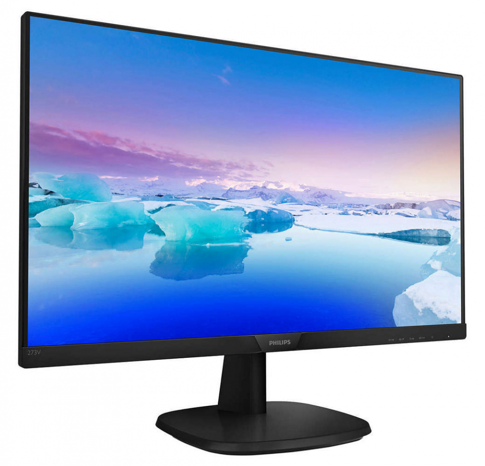 Монитор PHILIPS 27" 273V7QJAB, IPS, Full HD, 75Гц, 5мс, с динамиками, HDMI+DP, Черный [8]