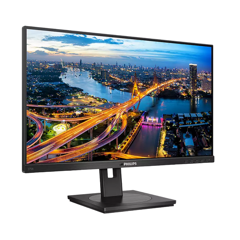 Монитор PHILIPS 27" 275B1, IPS, QHD 2560x1440, 75Гц, с динамиками, Pivot, Черный [8]