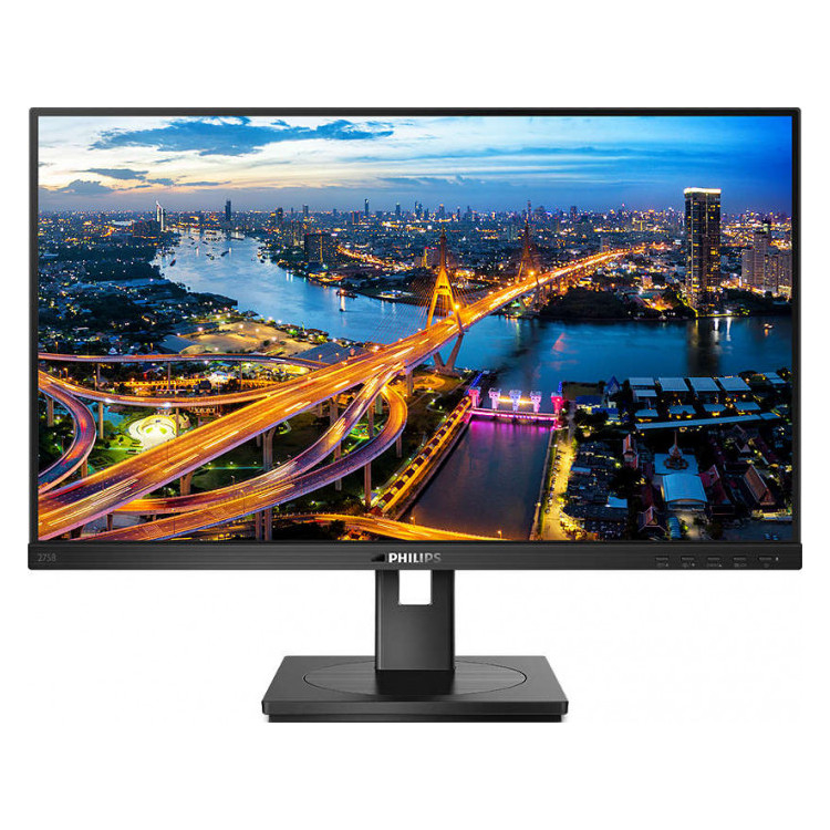 Монитор PHILIPS 27" 275B1, IPS, QHD 2560x1440, 75Гц, с динамиками, Pivot, Черный [5]
