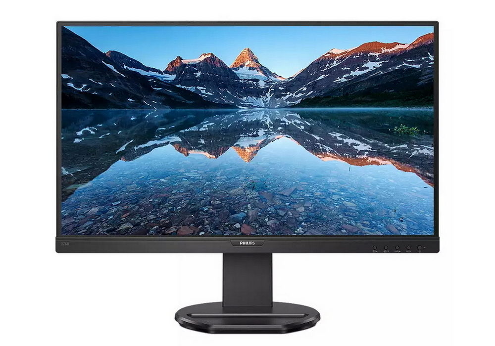 Monitor PHILIPS 27" 276B9, IPS, QHD, 75Hz, USB-C, Boxe, Pivot, Negru [7]