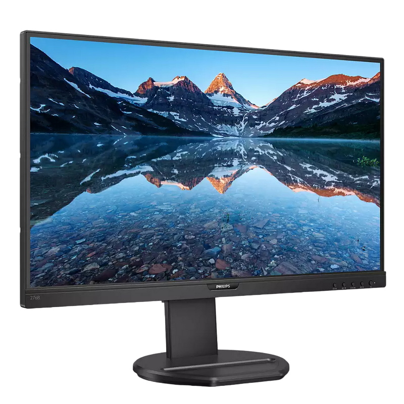 Monitor PHILIPS 27" 276B9, IPS, QHD, 75Hz, USB-C, Boxe, Pivot, Negru [12]