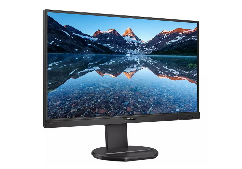 Monitor PHILIPS 27" 276B9, IPS, QHD, 75Hz, USB-C, Boxe, Pivot, Negru [9]