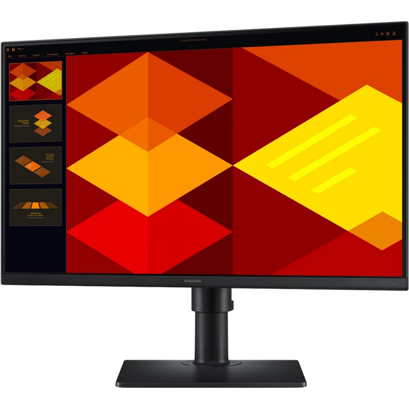Монитор Samsung 23.8" S24D400G, IPS, Full HD, 100Гц, 5мс, USB, Pivot, Черный [13]