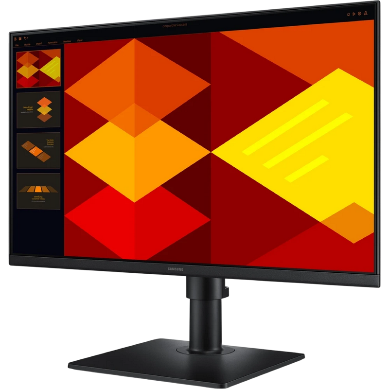 Монитор Samsung 23.8" S24D400G, IPS, Full HD, 100Гц, 5мс, USB, Pivot, Черный [12]